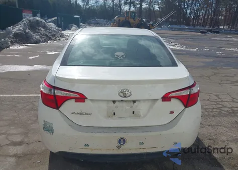 2014 Toyota Corolla S Plus z USA, uszkodzony, nr VIN 2T1BURHE4EC157707